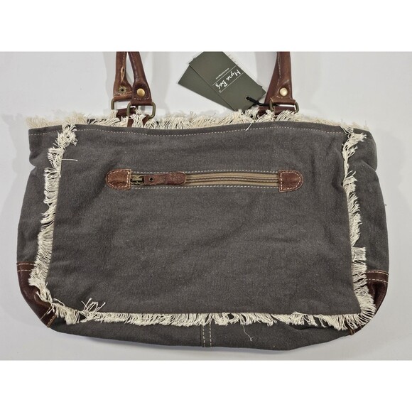 MW Myra Bags Leaf Print Small Shoulder Bag Handbag Purse Shoulderbag S-1151 NEW - Picture 6 of 8